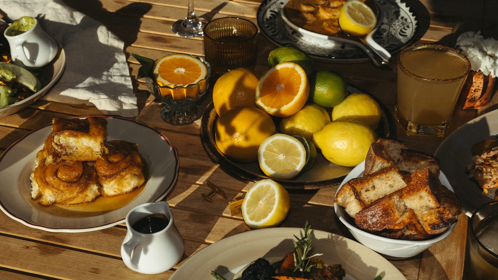 El Chorro dinner table